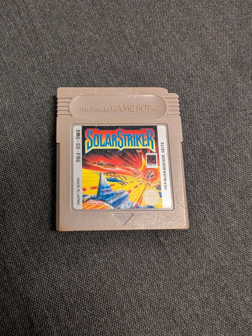 Giochi: Solar striker game boy – Usato da Giubiasco venduto da Ticinerd