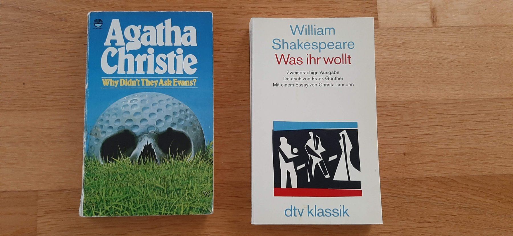 Libri: Why didn't they ask Evans?,Was ihr wollt-Shakespeare – Usato da Uster venduto da kulka_