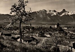 Thun. Kirche, Schloss und Stockhornkette