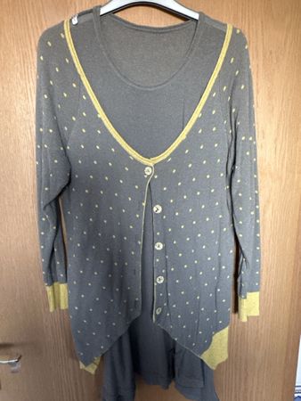 Ensemble Cardigan + Tshirt Échappées Belles T 40/42 ✨