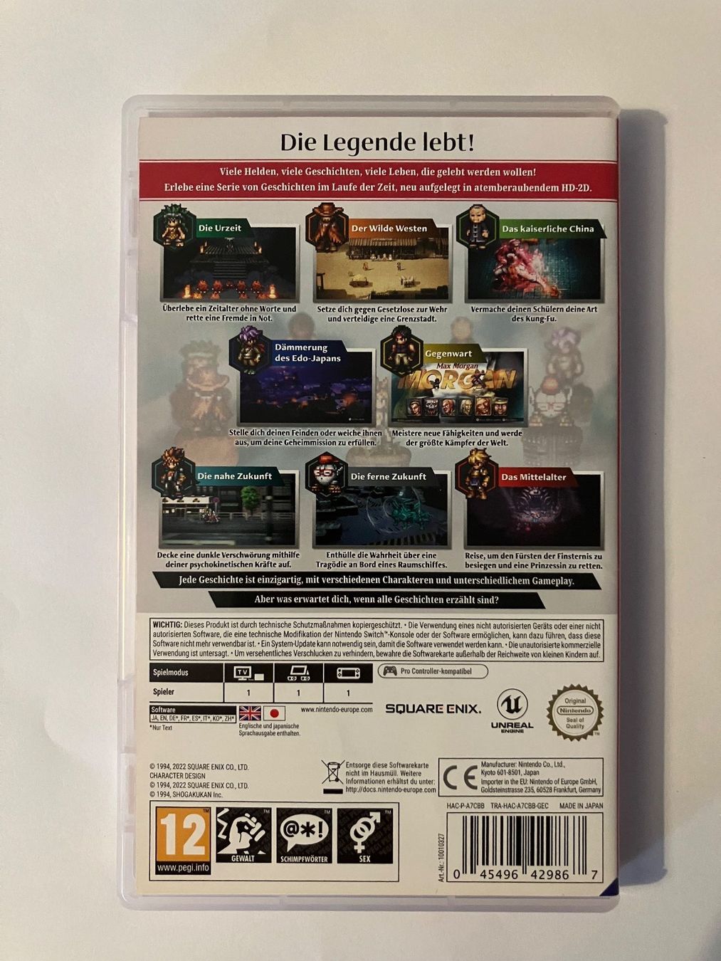 Nintendo Giochi: Live A Live – Switch – Usato da Ecublens VD venduto da Lenordique 1