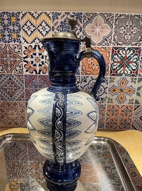 Caraffe: Brocca per vino storicista Bartmannstein XVI secolo – Usato da Lugano venduto da ale_6mdq 3