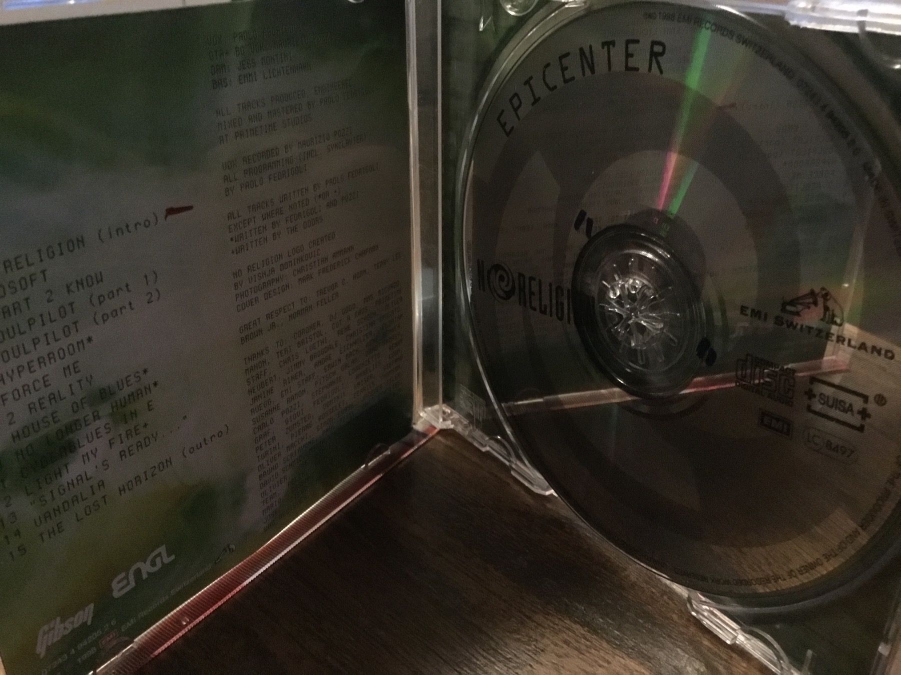 CDs: Epicenter – Gebraucht aus Thierachern von sweden08 2