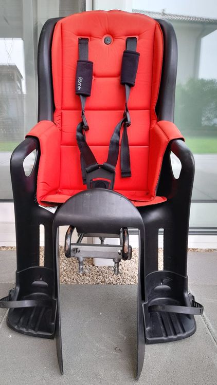 Siège Vélo Avant Enfant 1-5 Ans - Charge Max 35 Kg, Siège Réglable 40-56 Cm, Avec Ceinture Et Garde-corps