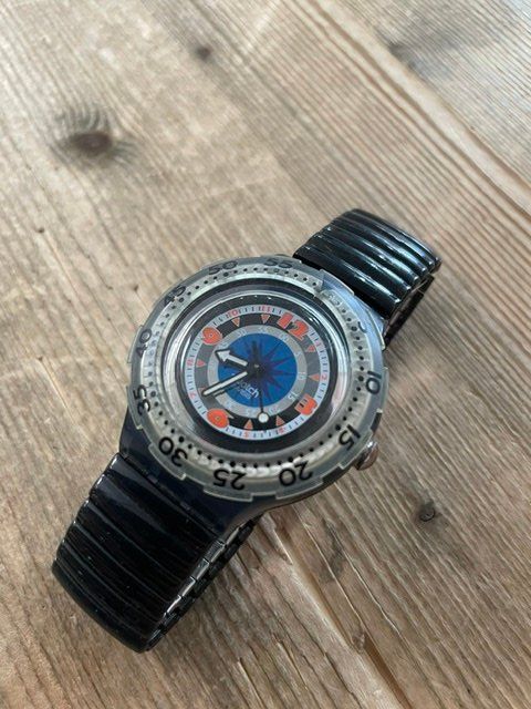 Swatch Orologi: Swatch Scuba 200 "Black Gondola" – Usato da Neuhausen am Rheinfall venduto da galleria13 1