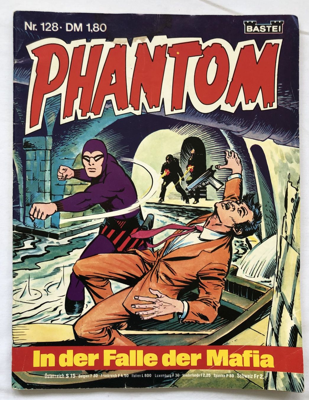 Fumetti: PHANTOM - Heft - Nr.128 - Bastei Verlag – Usato da Schaffhausen venduto da durruti