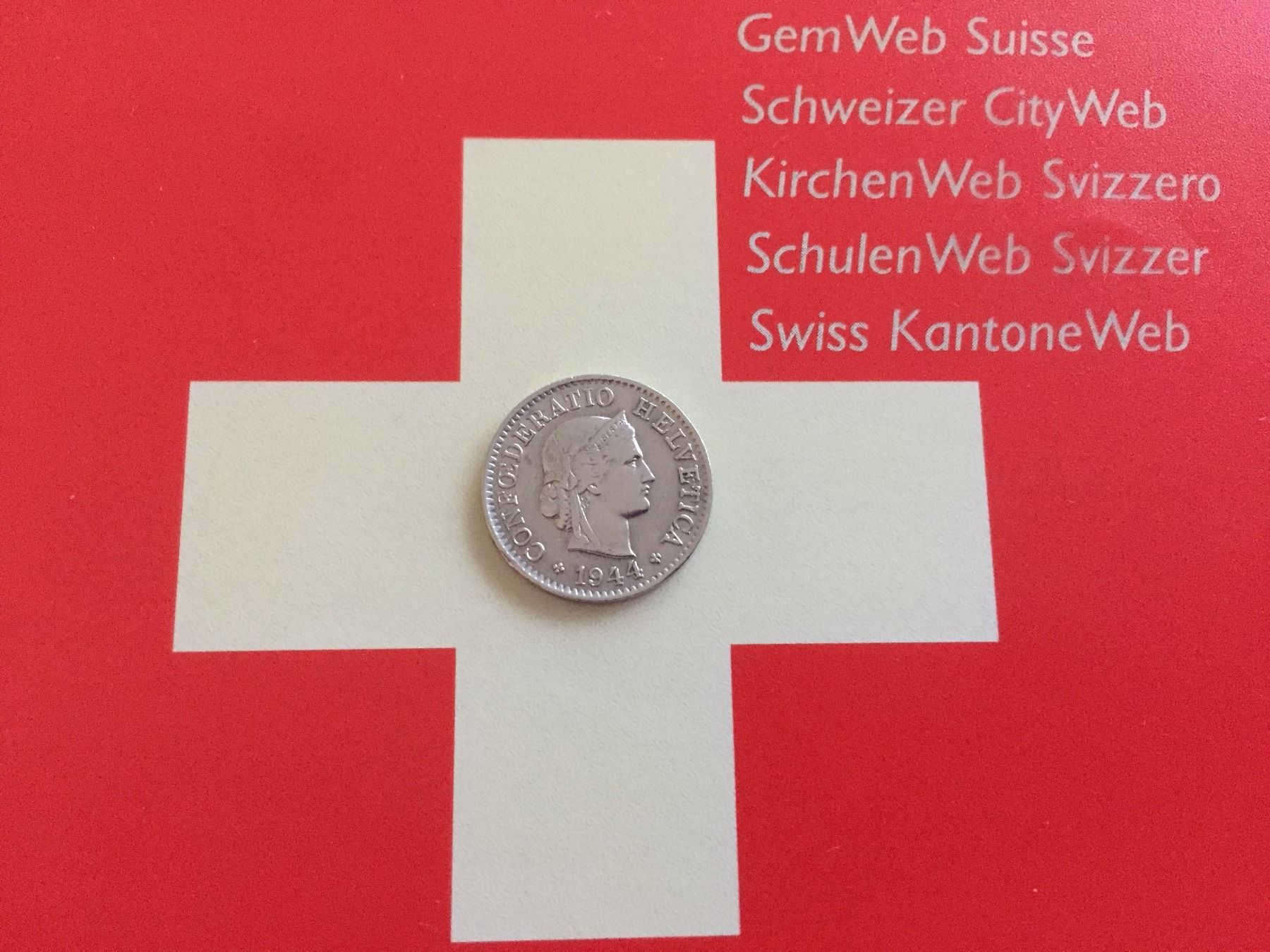 Tutti le monete: 5 Rappen 1944 ss+ – Usato da Elsau venduto da herbybay 3