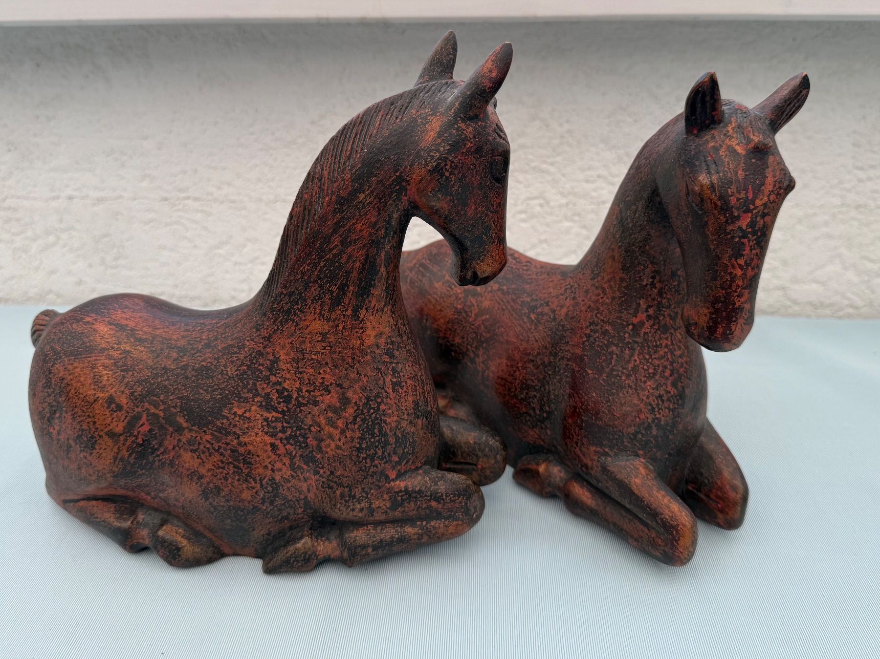 Figuren: Zwei Deko-Pferde – Gebraucht aus Lostorf von Nick1258 1