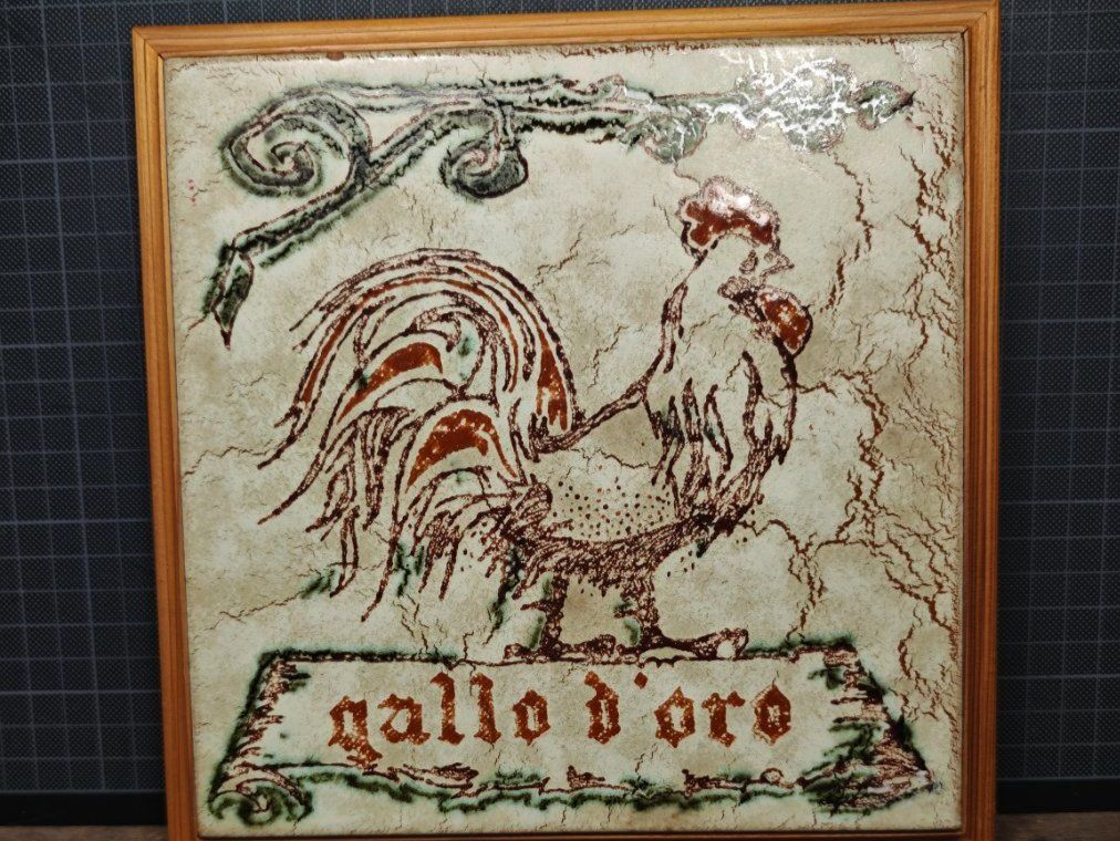 Dessous de verre: Wunderschöner alter Pfannenuntersetzer GALLO – D'occasion à Gelterkinden par MYSTOREFORYOU4460 1