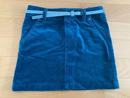 Jeansrock türkis mit Gürtel "okaidi"