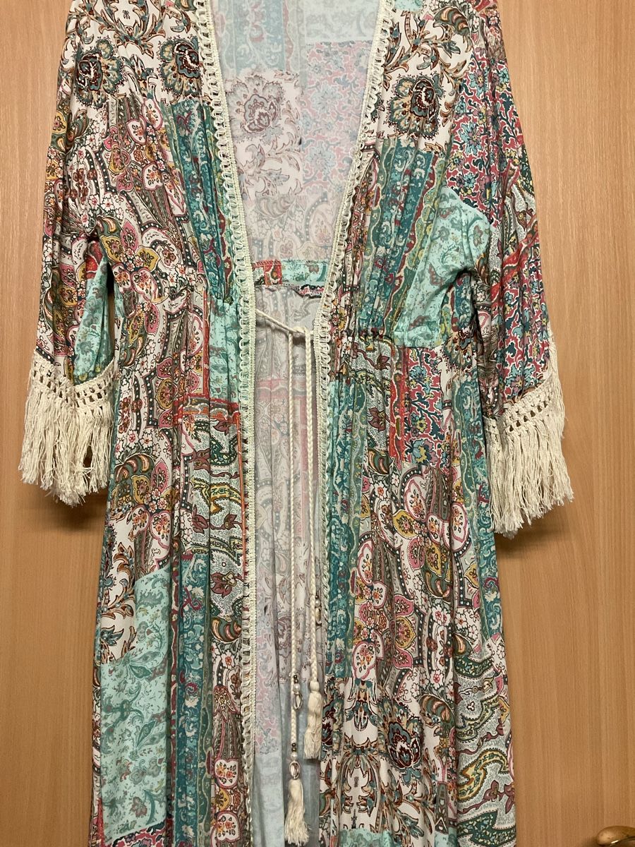 Kimonos: Sommer Kimono Boho Style mit Fransen, one size, Top! – Gebraucht aus Spreitenbach von Nucinul 1