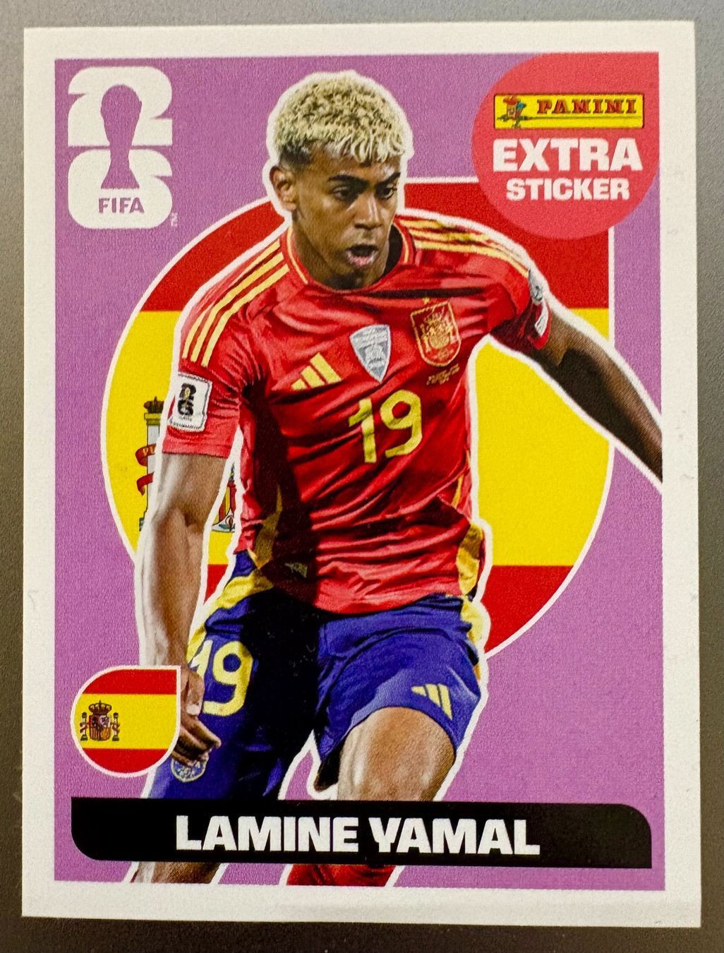 Panini FIFA World Cup 2026 Extra Sticker - Lamine Yamal (Neu (gemäss ...