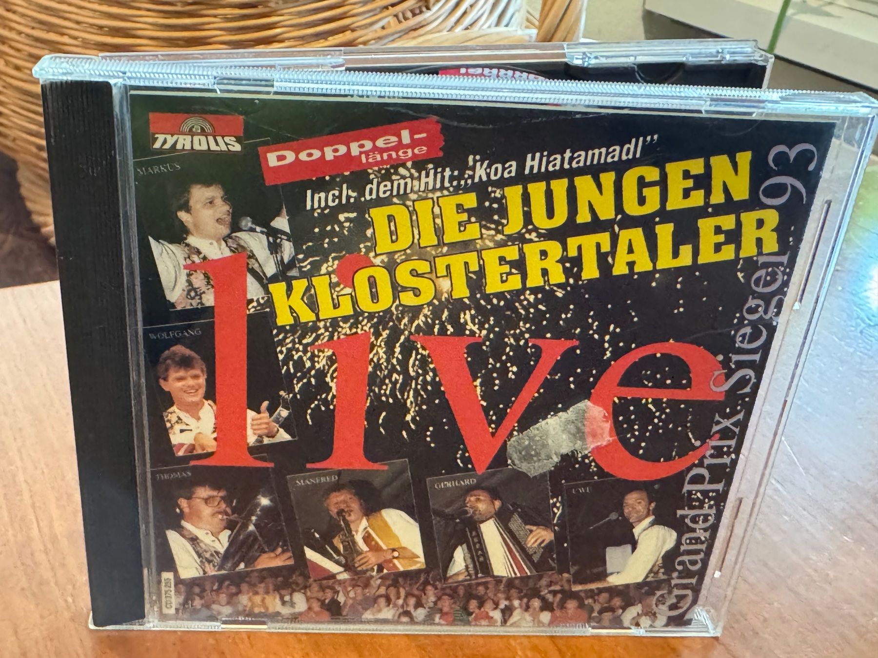 CDs: Die Jungen Klostertaler - Live - HG42A – Gebraucht aus Küsnacht ZH von swisssales.net