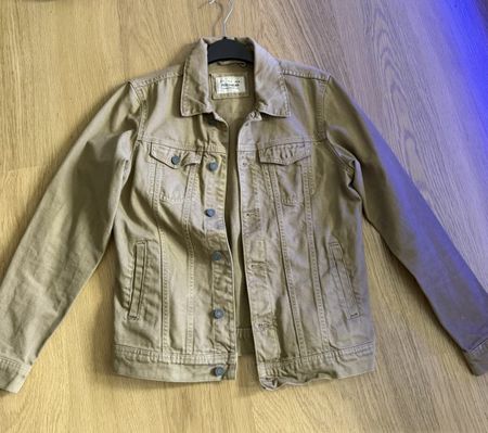 Pull&Bear Herren Jacke, Khaki, Gr. S – Top Zustand!