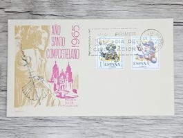 CL05 Enveloppe + Timbre Espagne 1965
