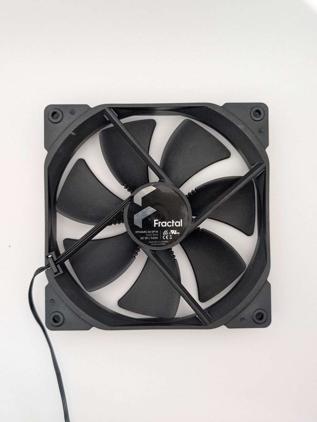Fractal Ventilatori: Fractal Dynamic X2 GP-14 PC-Lüfter, gebraucht – Usato da Zürich venduto da otonm