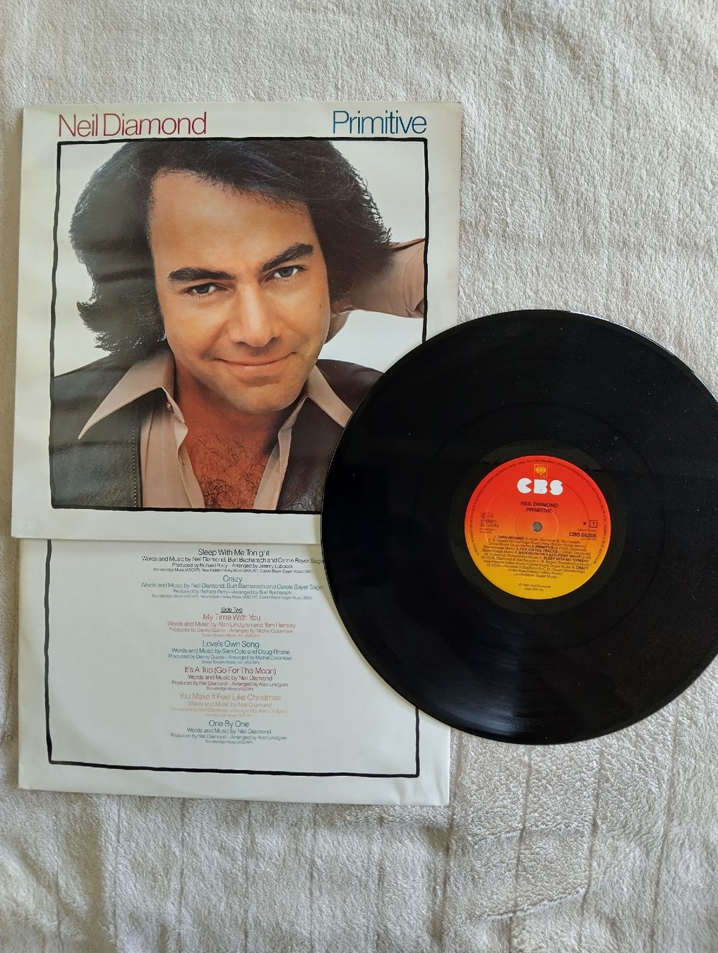 Dischi in vinile: Neil Diamond - Primitive - Vinyle 33 Tours -CBS - 1984 – Usato da Reconvilier venduto da mpa_7b2k