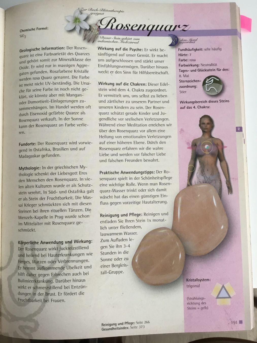 Minerali & Pietre curative: Massage Seifenstein Rosenquarz – Nuovo e nell'imballaggio originale da Doppleschwand venduto da Fortuna5859 2