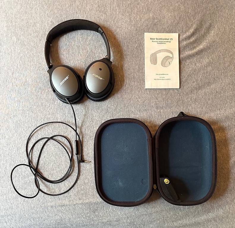 Kopfhörer: Bose QuietComfort 25 (noise cancelling) – Gebraucht aus Bern von gab_ncg6