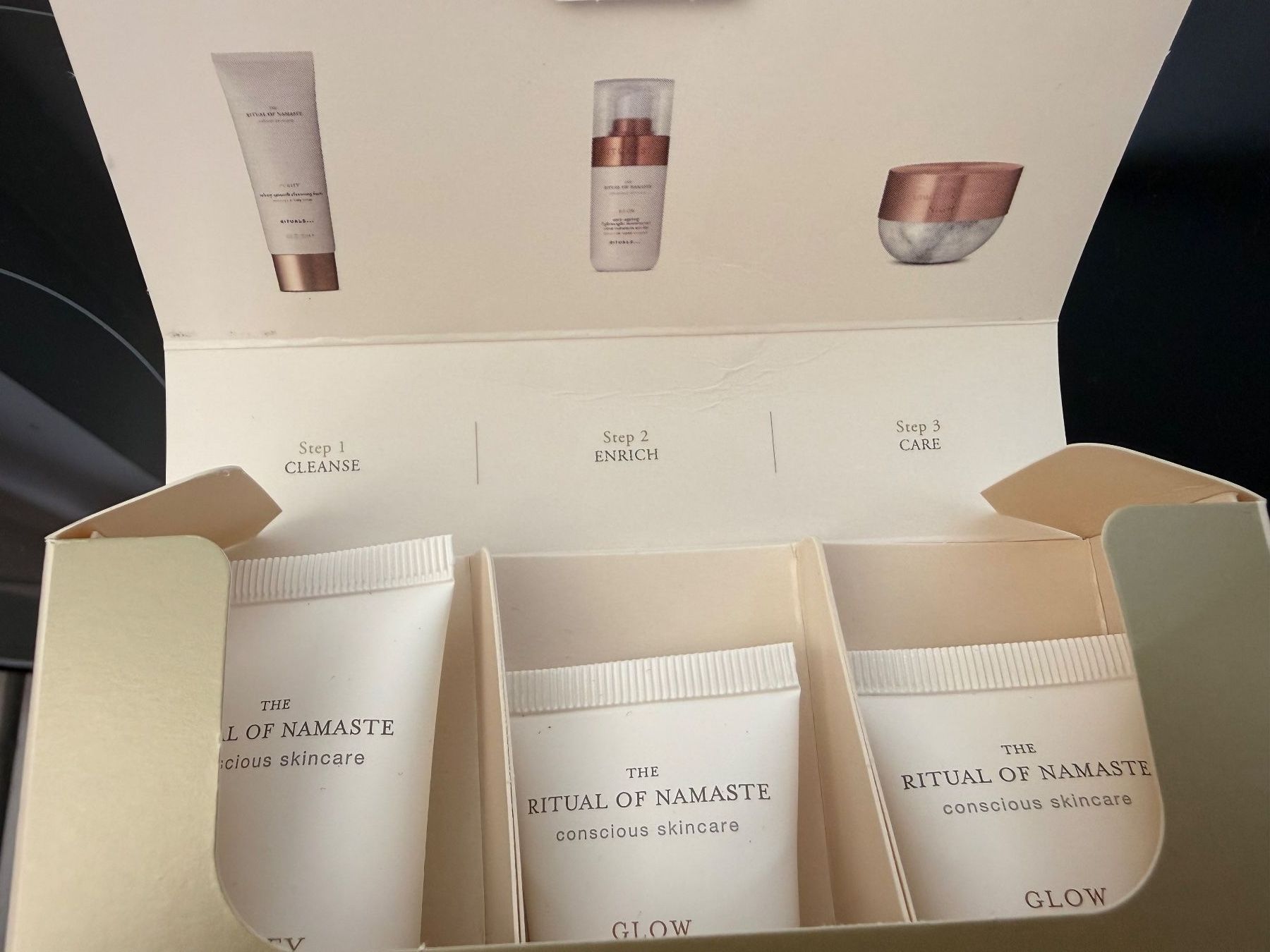 Rituals Gesichtspflege: Rituals 3-Step Skincare Set -Glow – Neu und originalverpackt aus Allschwil von Irlandelfe85