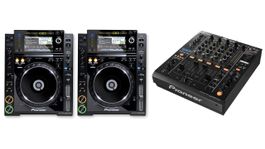 Paket 2x Pioneer CDJ 2000 + 1x DJM 900 nexus + 3 Decksaver