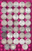 Austria coins  38 stück silber 900