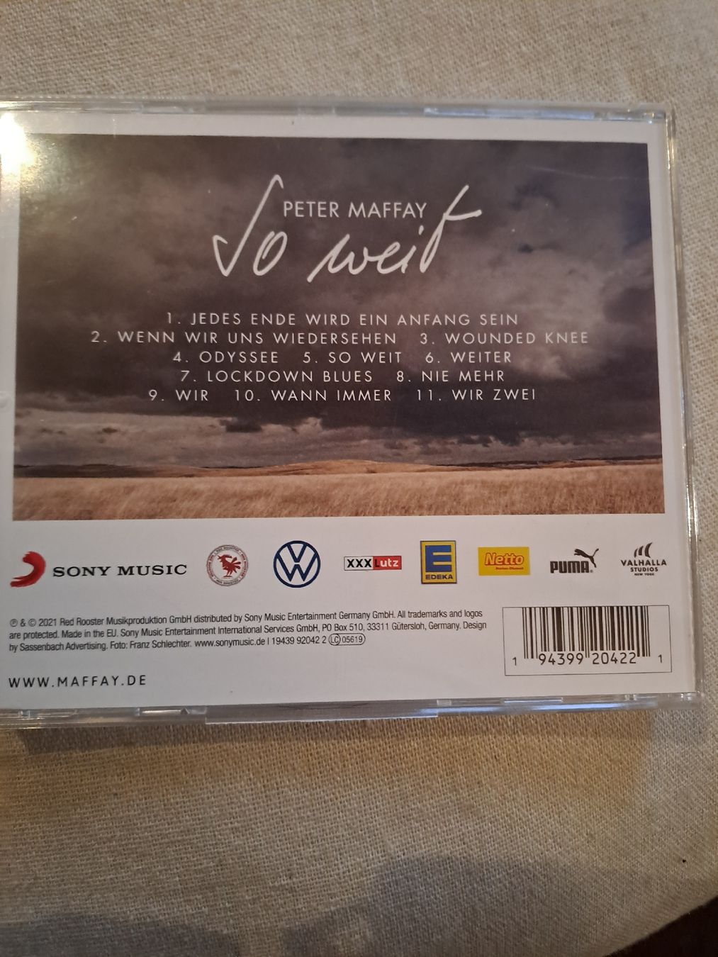 CD: Peter Maffay - So weit - CD - Top Zustand - Hit-Klassiker – Nuovo (secondo la descrizione) da niederhasli venduto da Mira1969 1