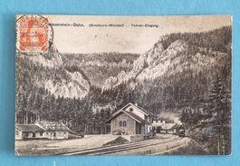 Weissensteinbahn - Solothurn-Münster - Bahnhof - Tunnel 1908