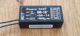 Graupner Hott GR-18 +3xG +3A +Vario