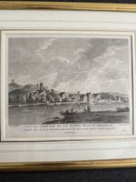 Kupferstich Rheinegg Appenzell 1777 von B.F. V. Zurlauben