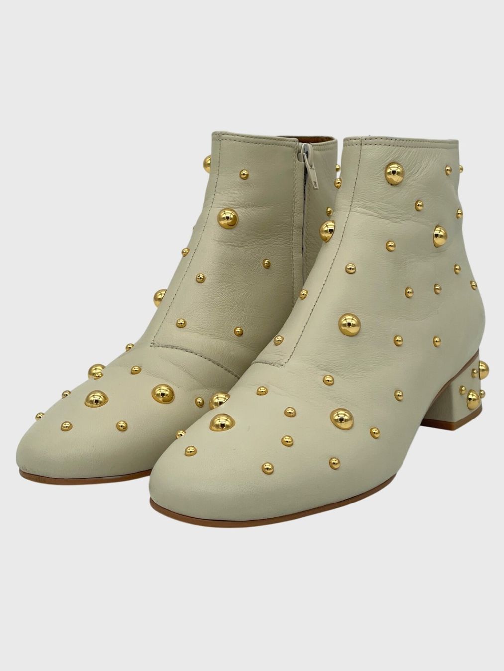 Chloé Chaussures femmes: See by Chloe leather Ankle Boot EU 39.5 Beige – D'occasion à Zürich par shoe_shop 2