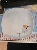 Speiseteller Cucina & Tavola Sunrise quadratisch weiss