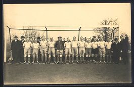 Foto-AK Berlin-Moabit, Fussball-Verein S