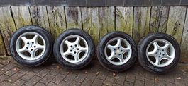 Alufelgen mit Winterreifen Nokian 195/65R15