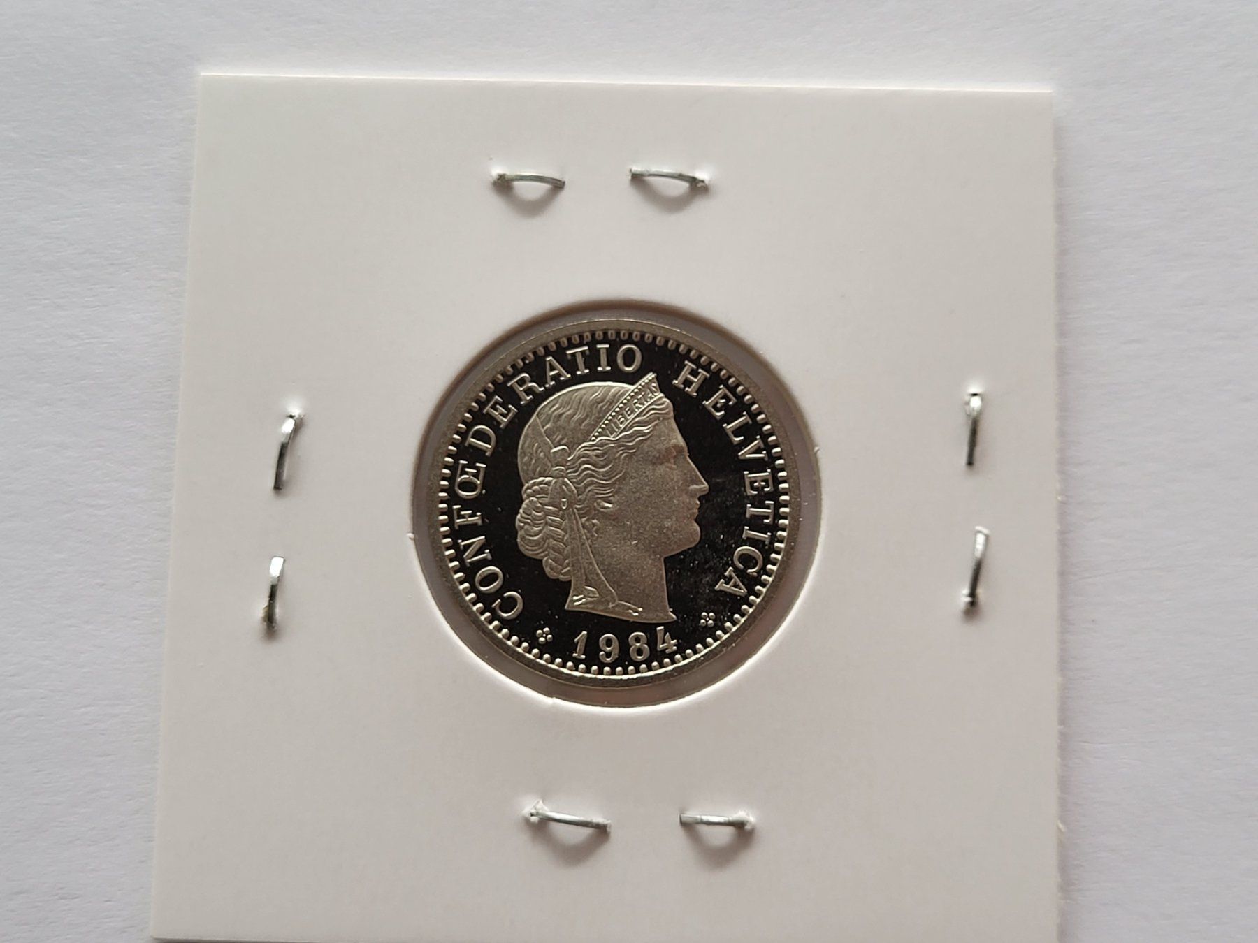 Tutti le monete: 20 Rappen 1984 PP – Nuovo (secondo la descrizione) da Pravidondaz venduto da LVtik 1