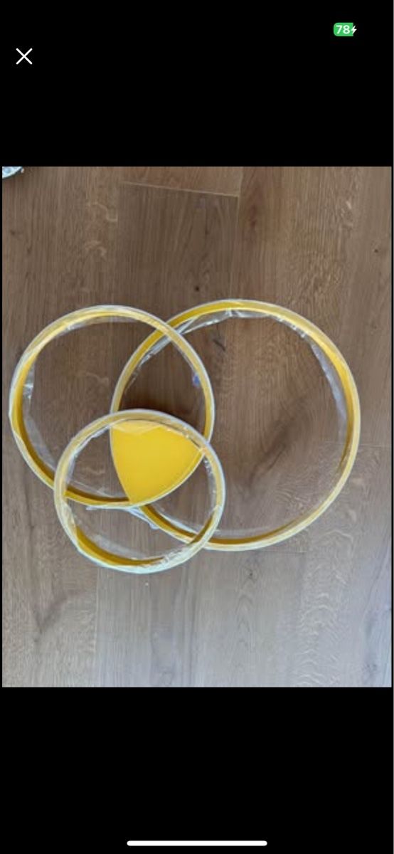 Lampadari & plafoniere: LED Deckenleuchte, Dimmbar, 55cm Durchmesser, Neuwertig – Nuovo e nell'imballaggio originale da Wollerau venduto da sesi2204