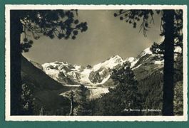 Piz Bernina und Bellavista, 1939, gelaufen