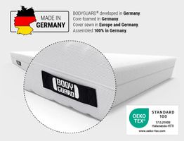 2x bett1 BODYGUARD® Anti-Kartell Matratze 90x200 cm