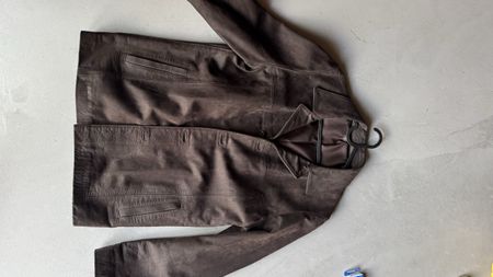 Vintage Lederjacke Firenze Echtleder braun Grösse L neuwerti