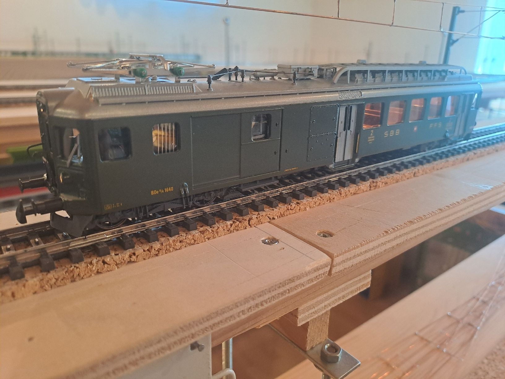 Hag Modellini di ferrovie: Triewagen SBB BDe4/4 – Usato da Buchs SG venduto da Ruedi12 9