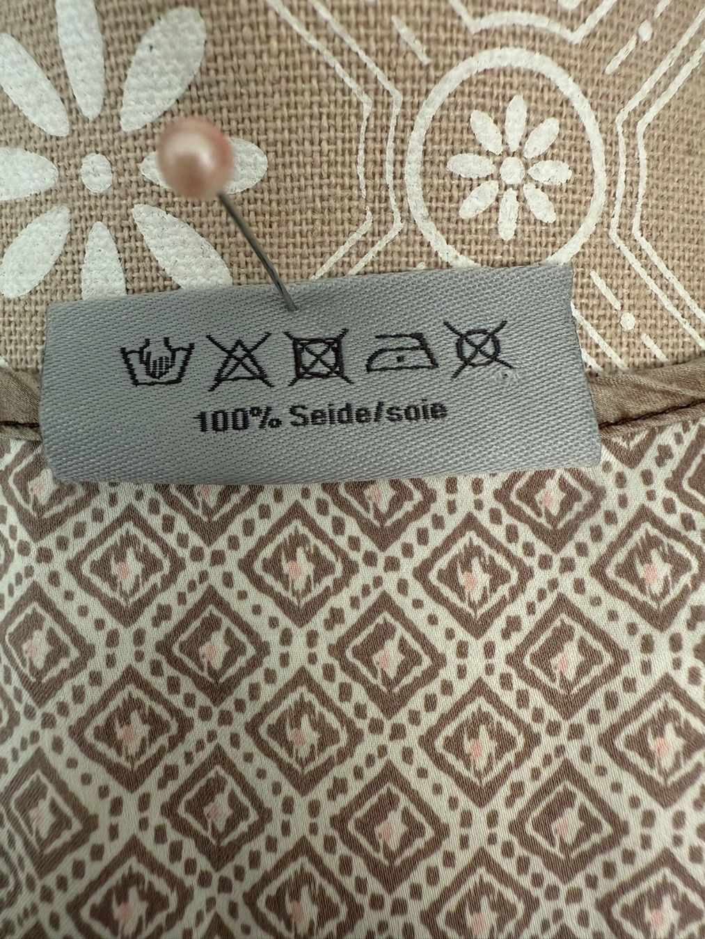 Kimono: Maddison - Kimono - Négligé -Déshabillé - M - Soie – Usato da Sion venduto da accroshoes 7