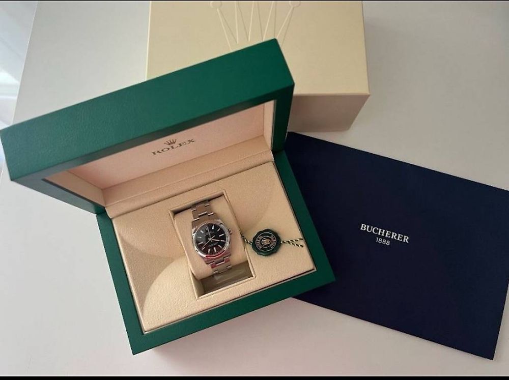 Orologi: Rolex Perpetual 34 neu/ungetragene FULL SET – Usato da Zürich venduto da ReStyle.