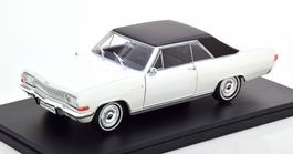 Opel Diplomat A Coupé 1965-1967 weiss / schwarz      1:24