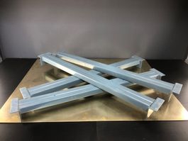 6x Tiefenauflage / Tiefensteg für Palettenregal, Dexion