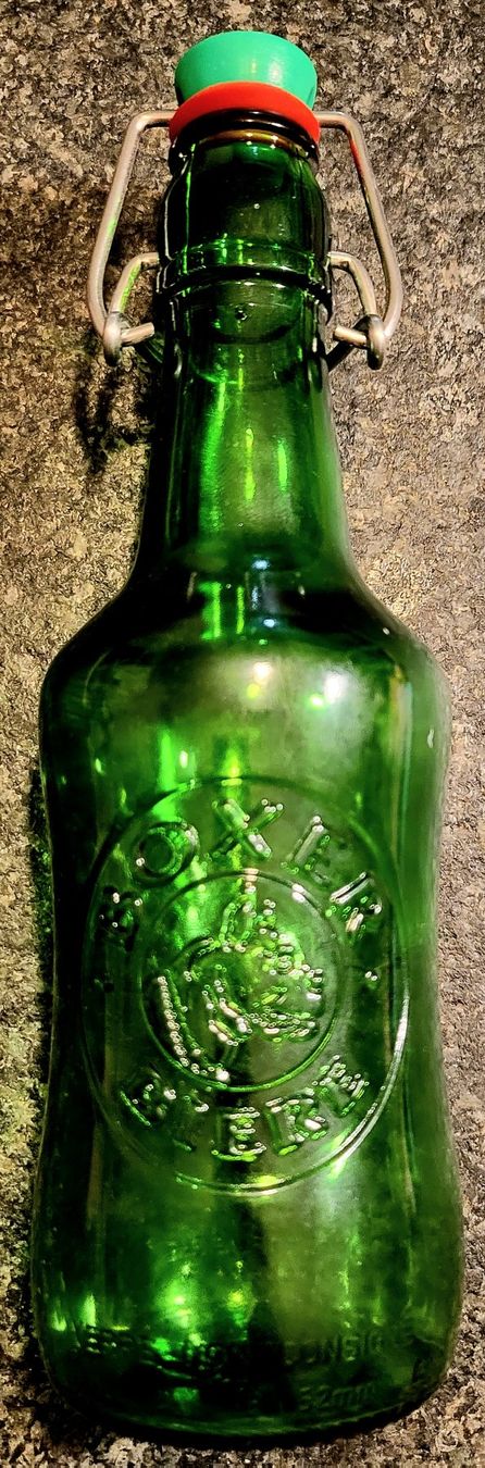 Bicchieri, Caraffe & Bottiglie: Ancienne bouteille bière Boxer – Usato da Montet (Glâne) venduto da Koada2 1