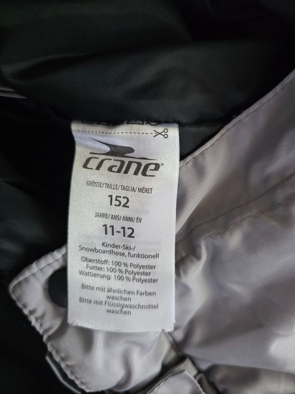 Hosen: Skihose Marke Crane Gr 152 Farbe hellgrau – Gebraucht aus Richterswil von Rem2011 2
