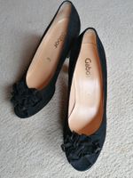 Gabor Damen Wildleder Pumps Schwarz Gr. 4.5 - Elegant!