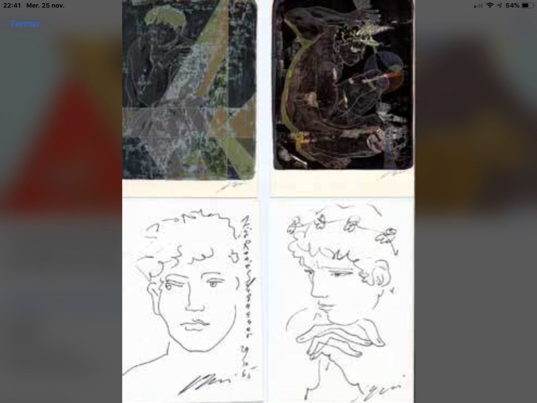 Ansichtskarten: 56 cartes postales Hans Erni de 1960 – Gebraucht aus DUGNY (-Leytron) von Rdeny 1