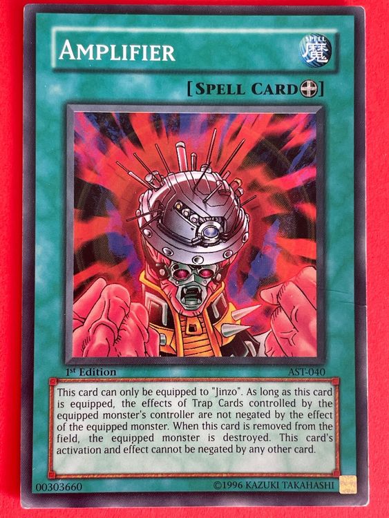 Yu Gi Oh Jinzo Amplifier 1. Edition Top Zustand Kaufen auf Ricardo