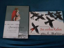 Die sieben Raben / Dornröschen. 2 Bücher